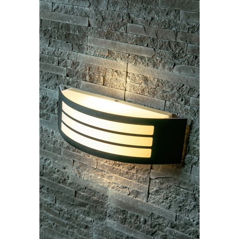 GTV Lighting - Applique murale LED Oprawa ASTRIT - 14W - E27 - Noir - Réf : OS-ASTRITE27-20